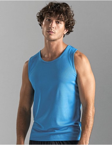 SOL-02073-Mens Sports Tank Top Sporty